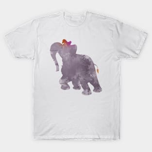 Elephant Inspired Silhouette T-Shirt